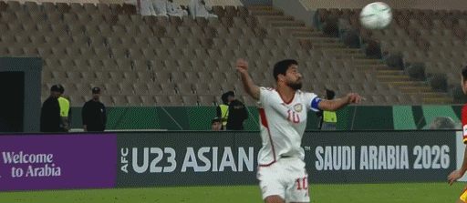 半场:U23越南1-1阿联酋U23,阮黎发、恩迪亚耶破门